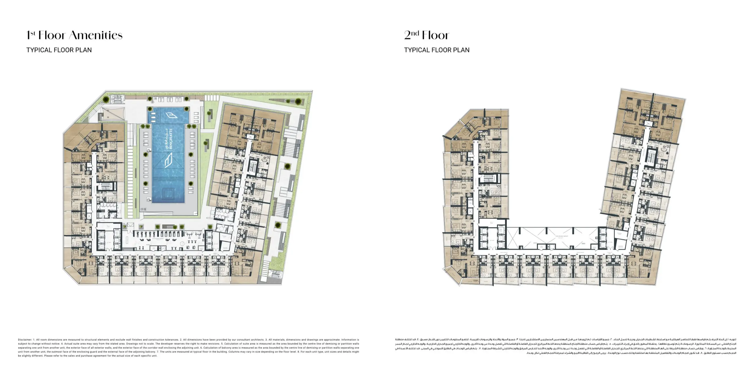 Project floor plans