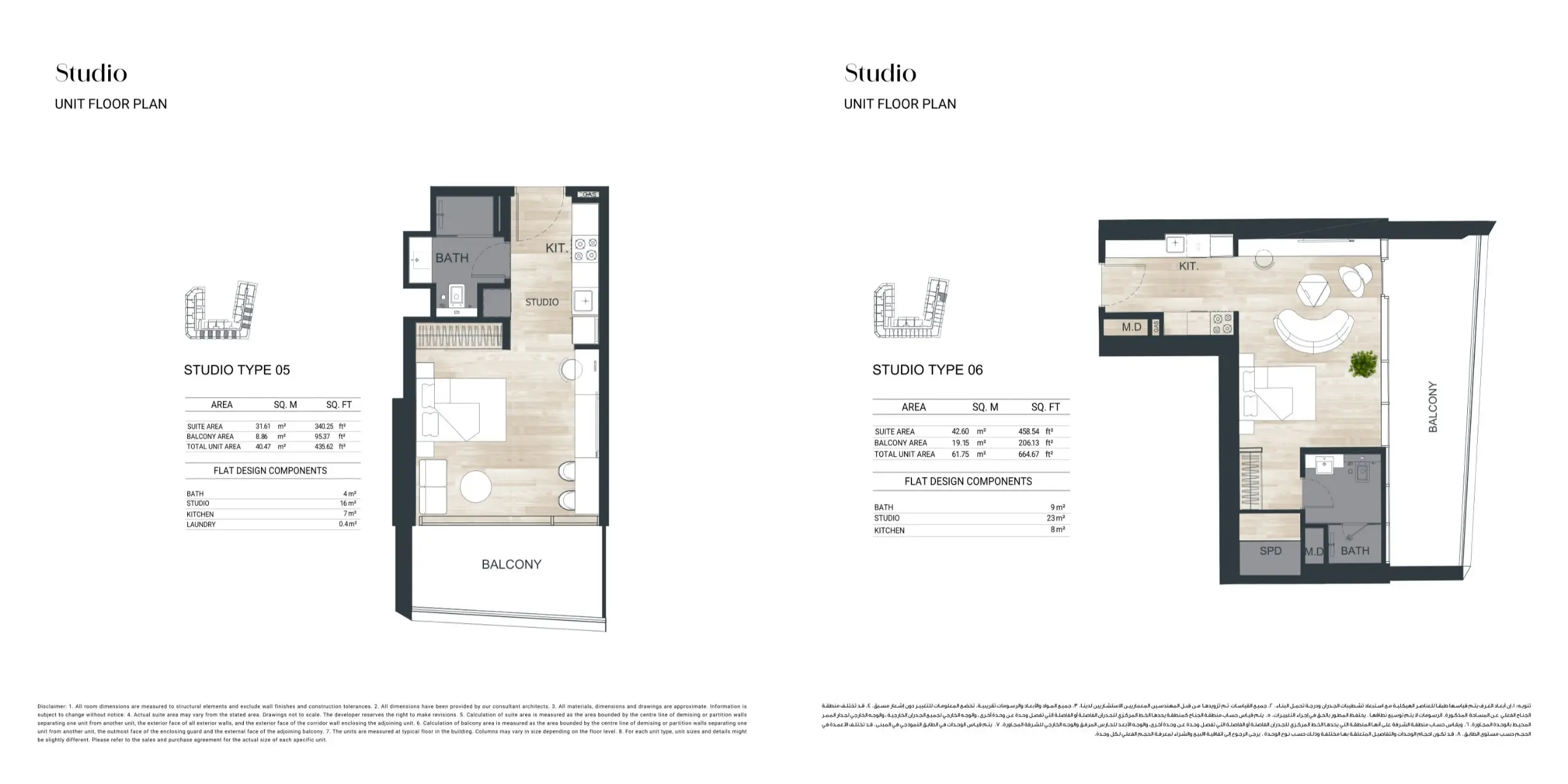 Project floor plans