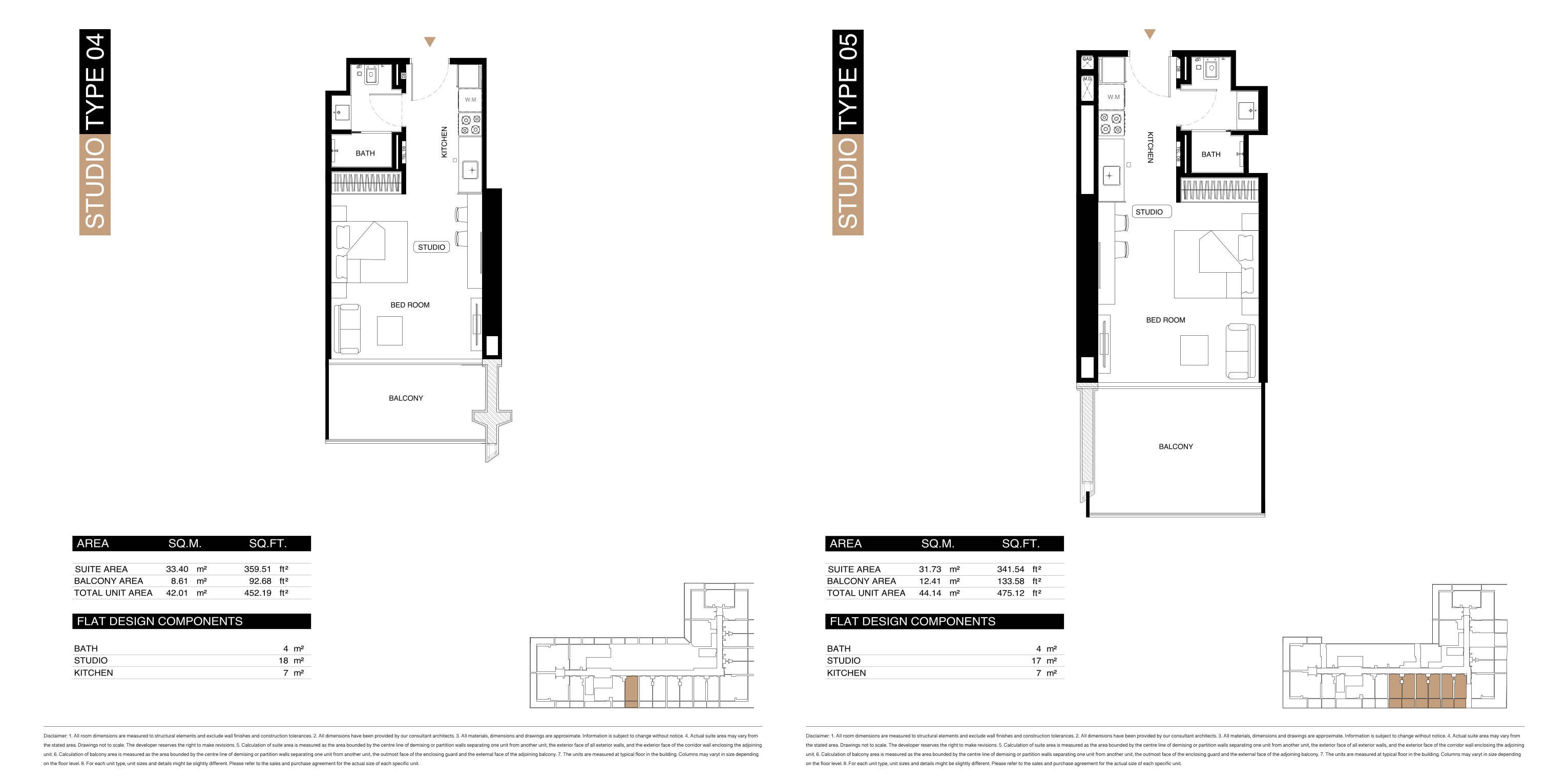 Project floor plans