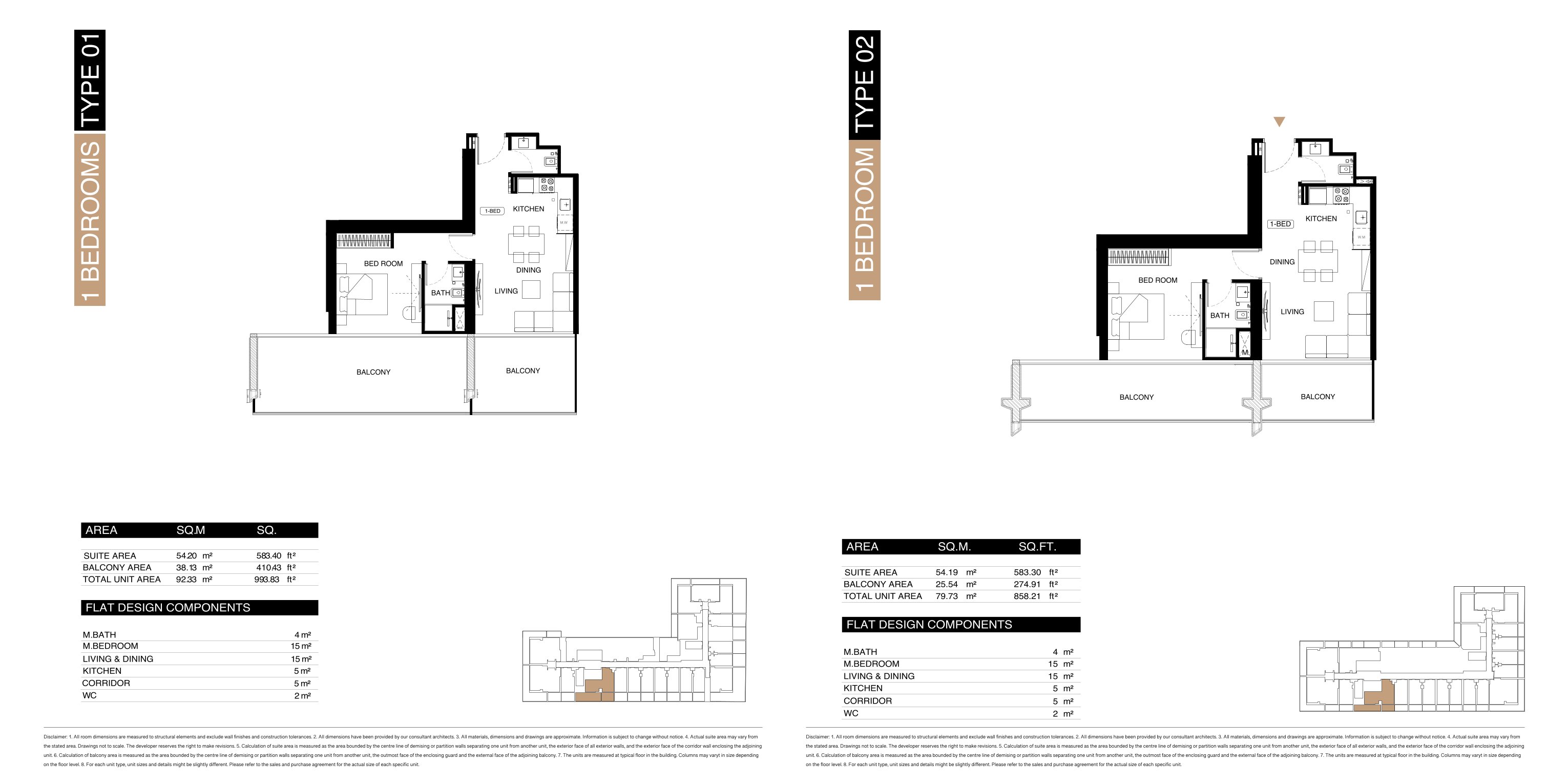 Project floor plans