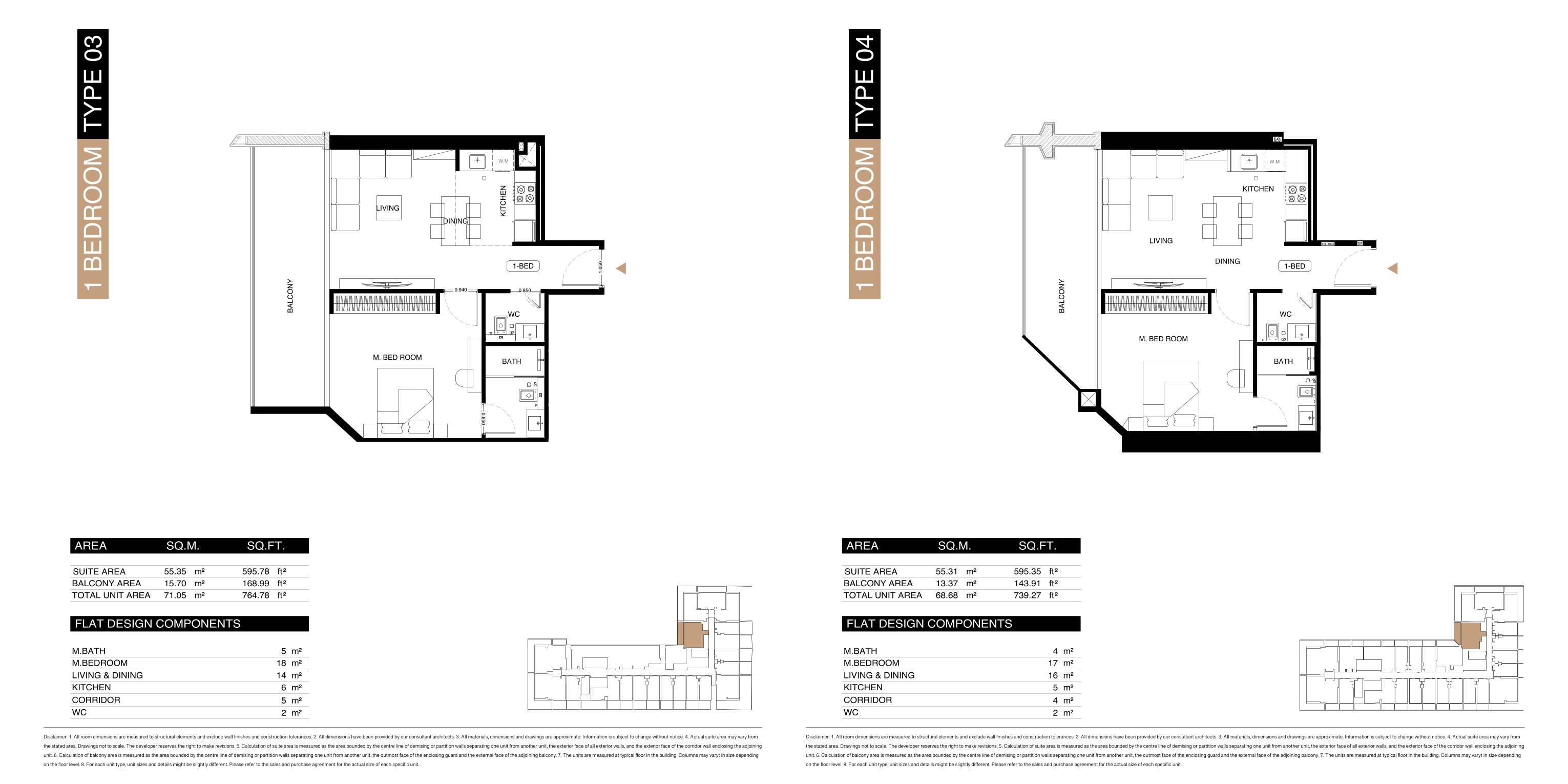 Project floor plans