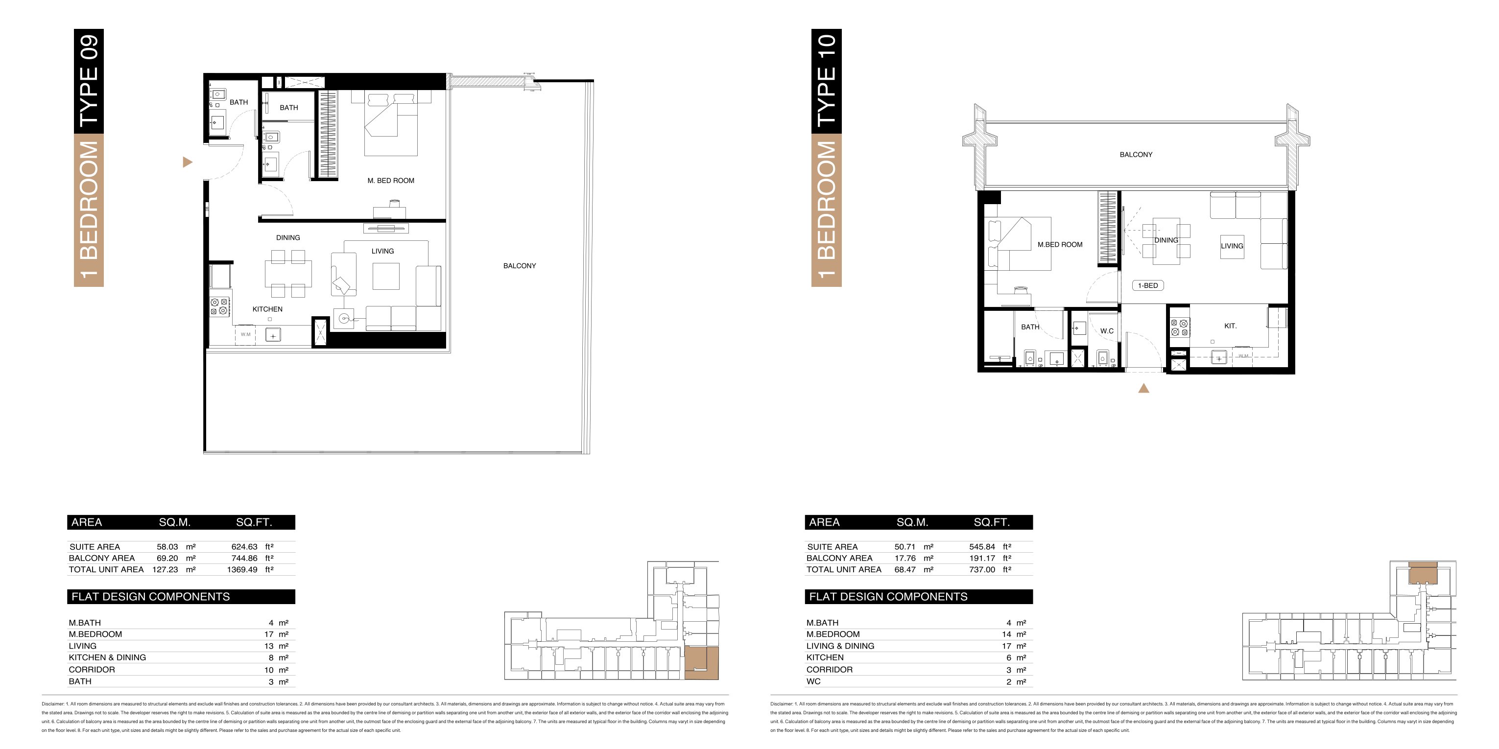 Project floor plans
