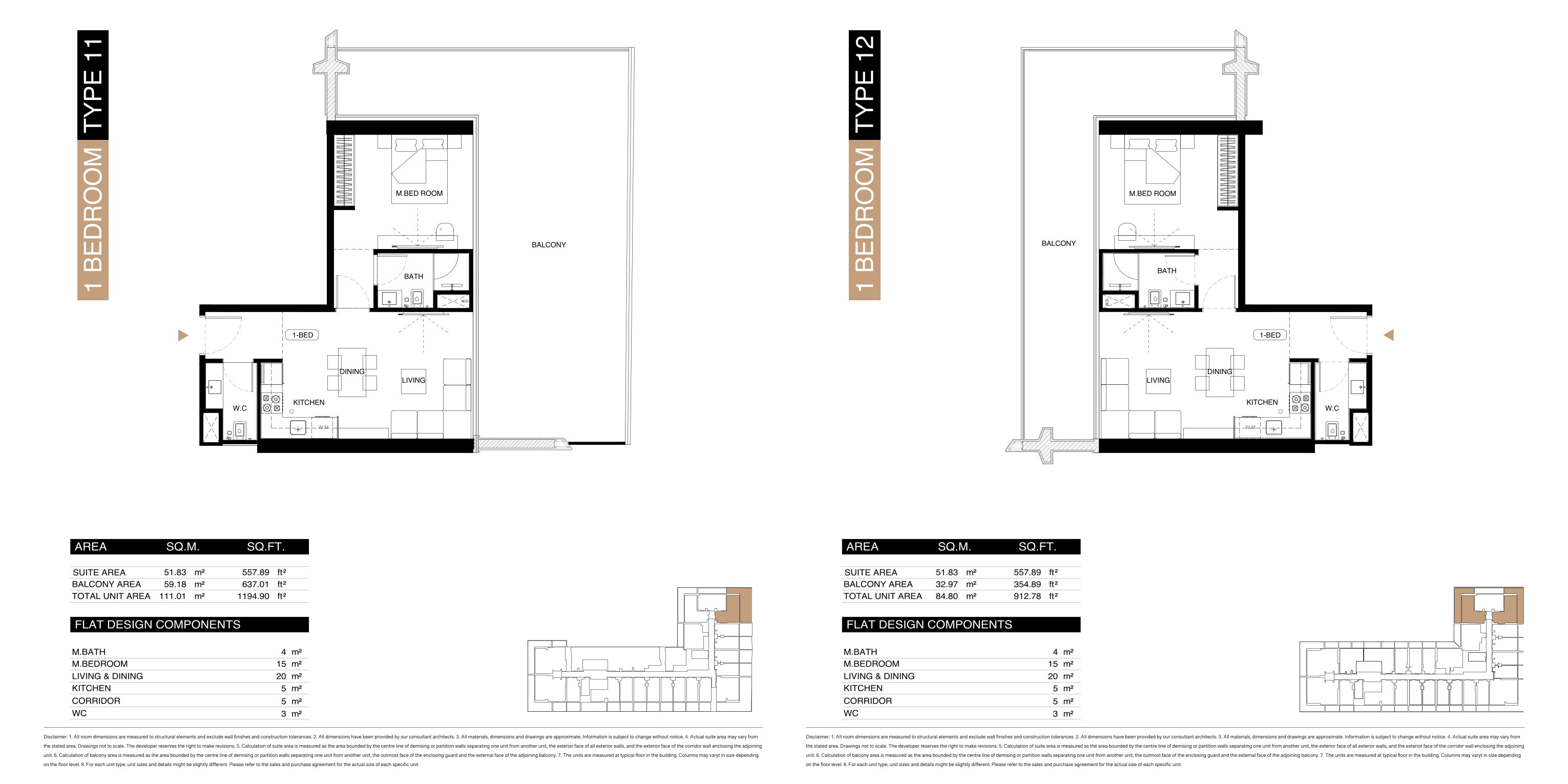 Project floor plans