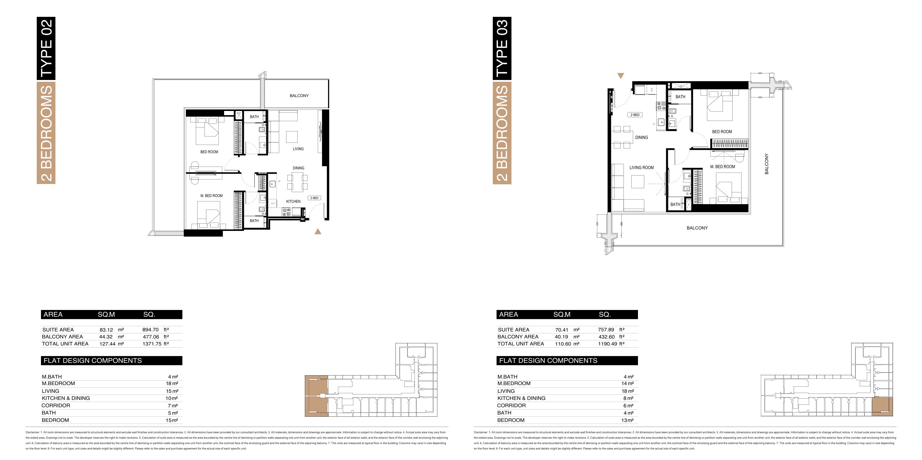 Project floor plans