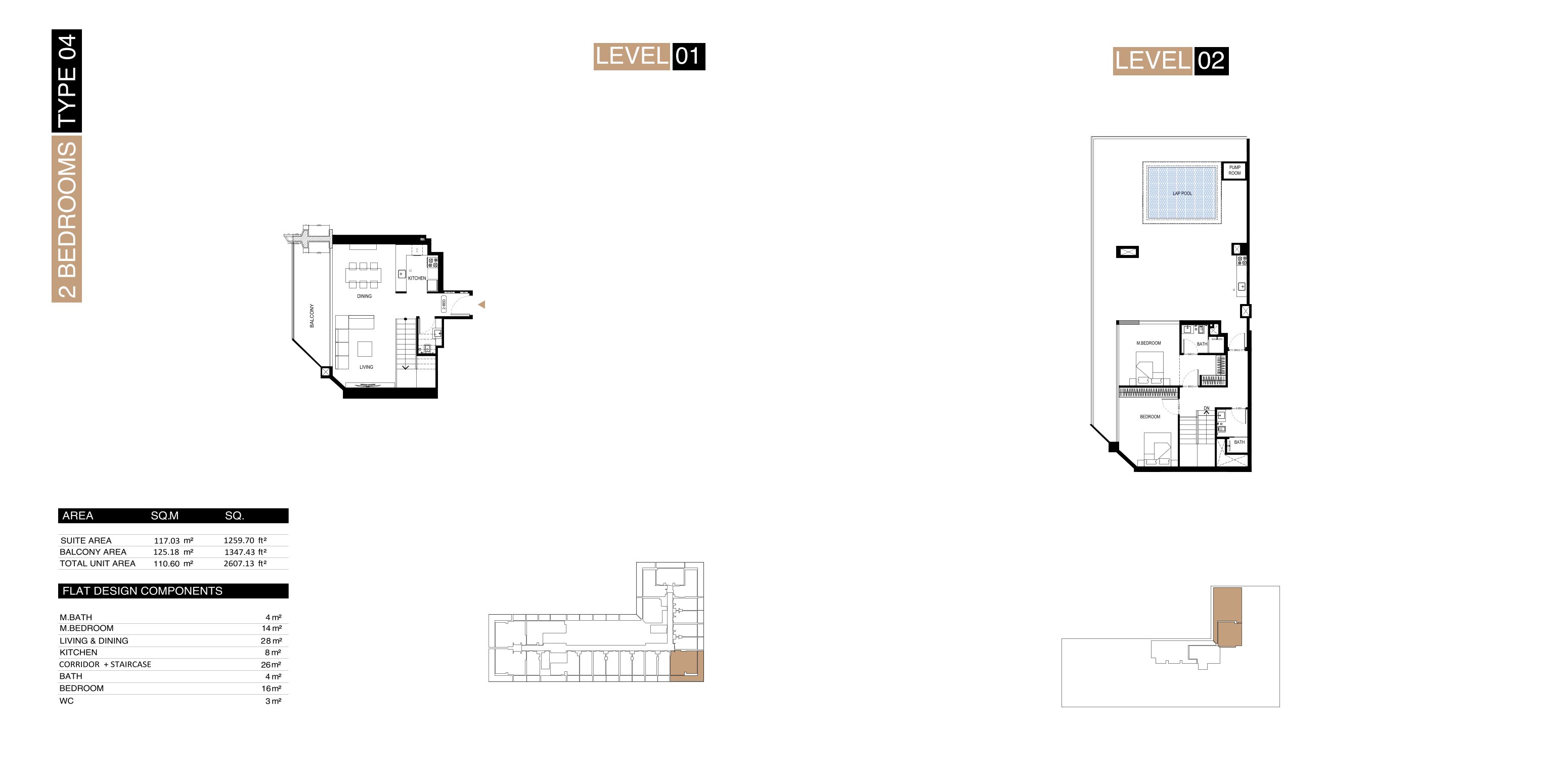 Project floor plans