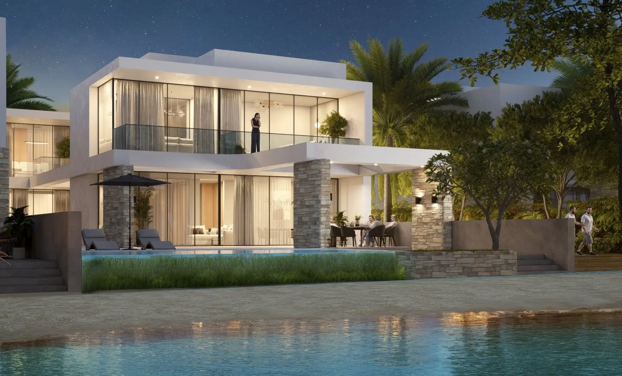 Palm Groove Villa 4 Bedroom Type B | Layout Variation M | Sobha Siniya Island