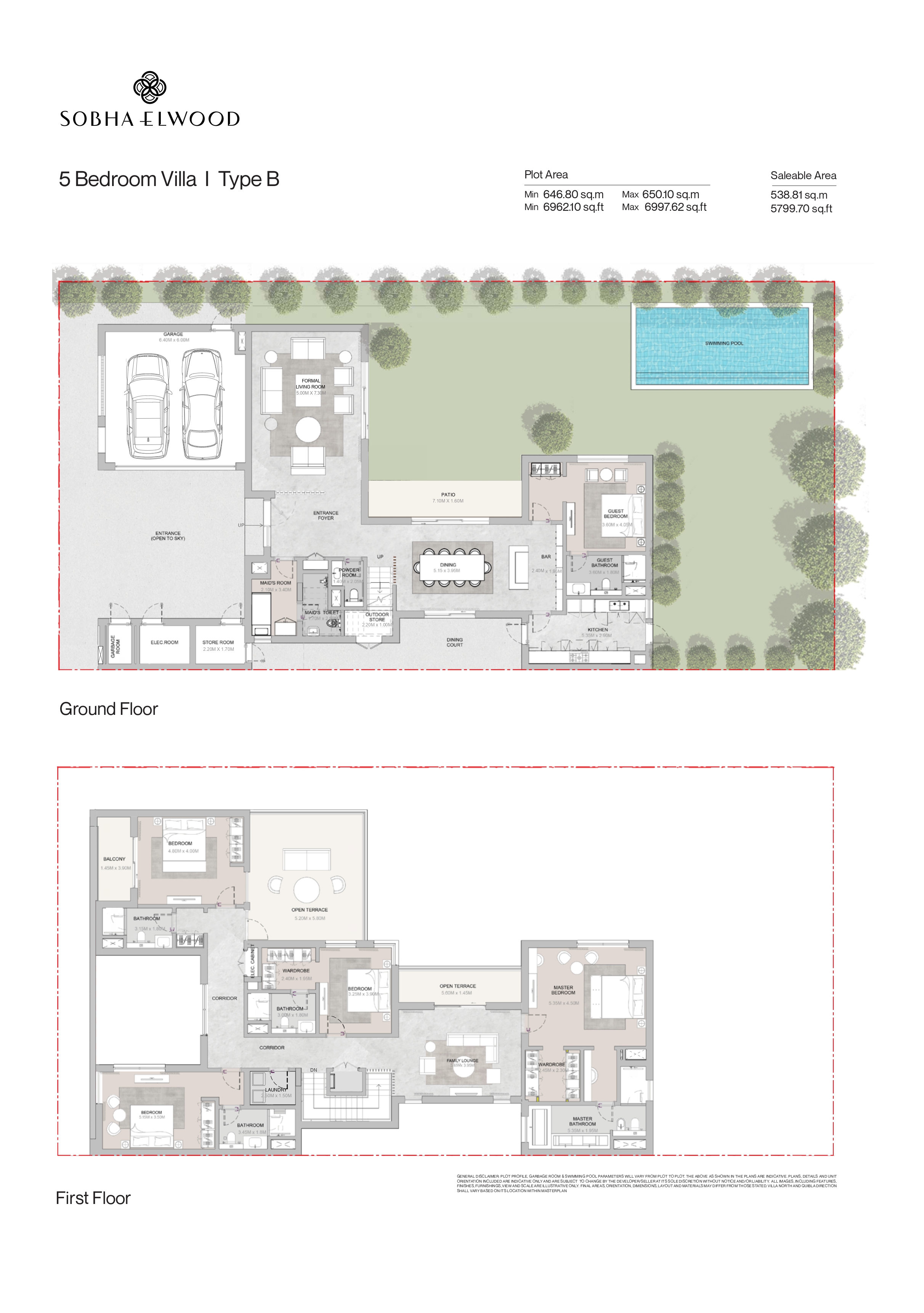 Project floor plans