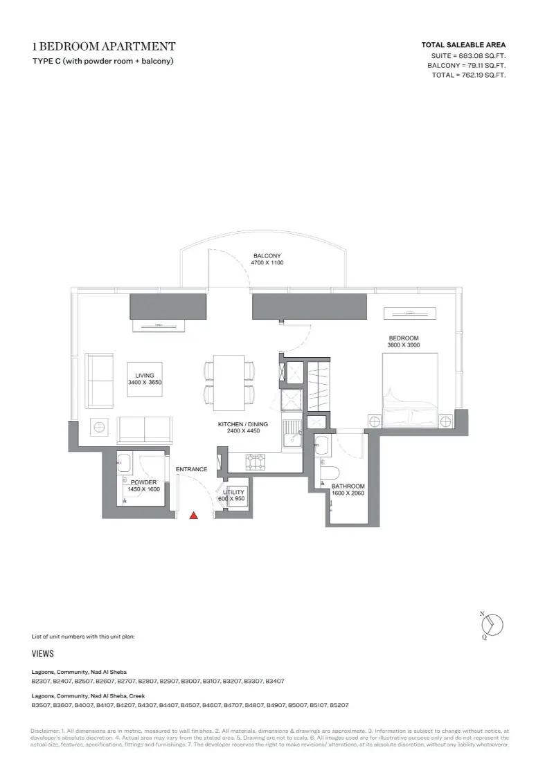 Project floor plans