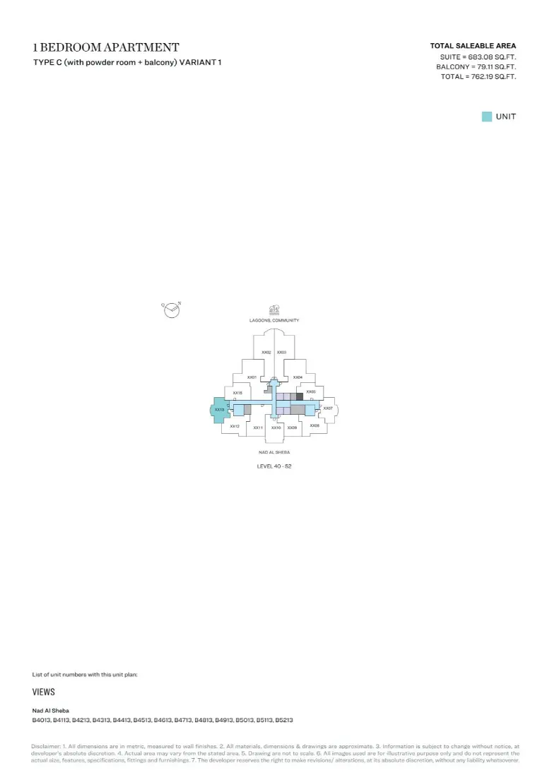 Project floor plans