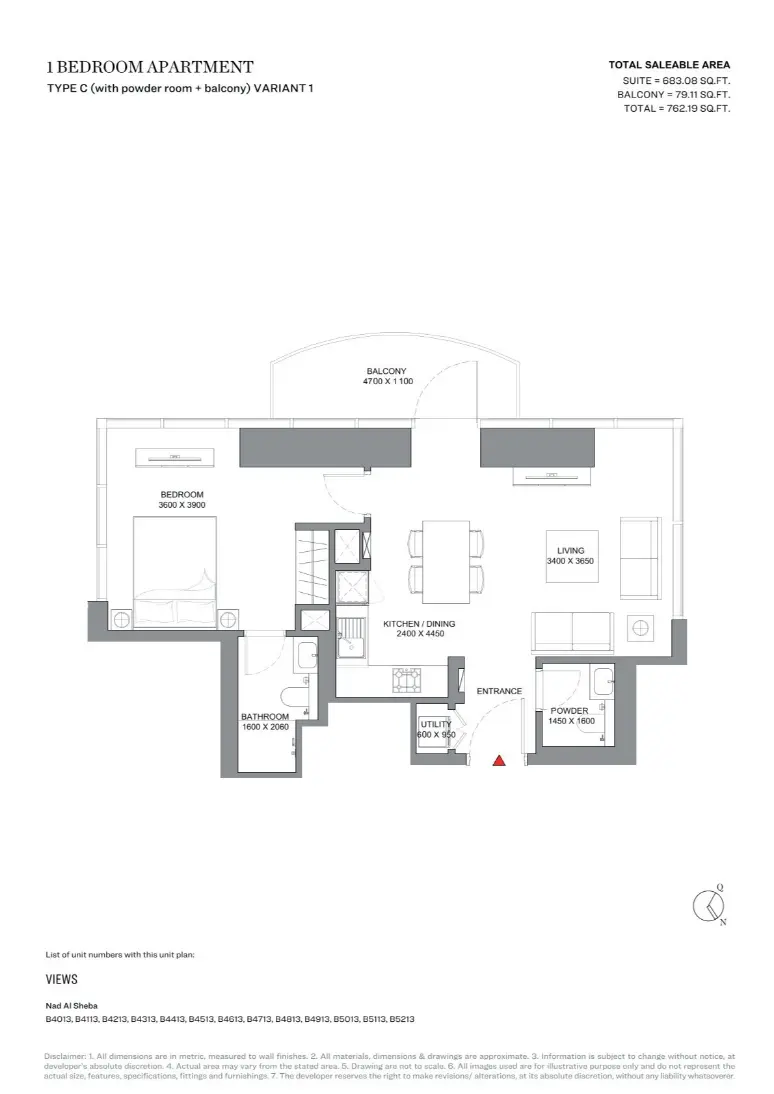 Project floor plans