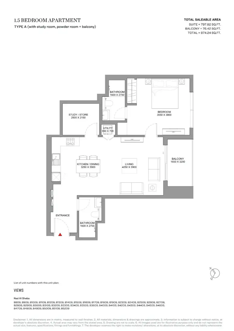 Project floor plans