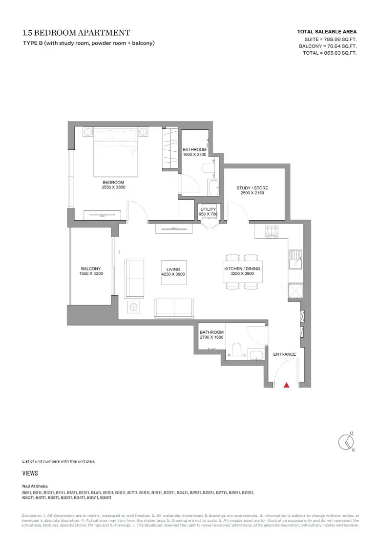 Project floor plans