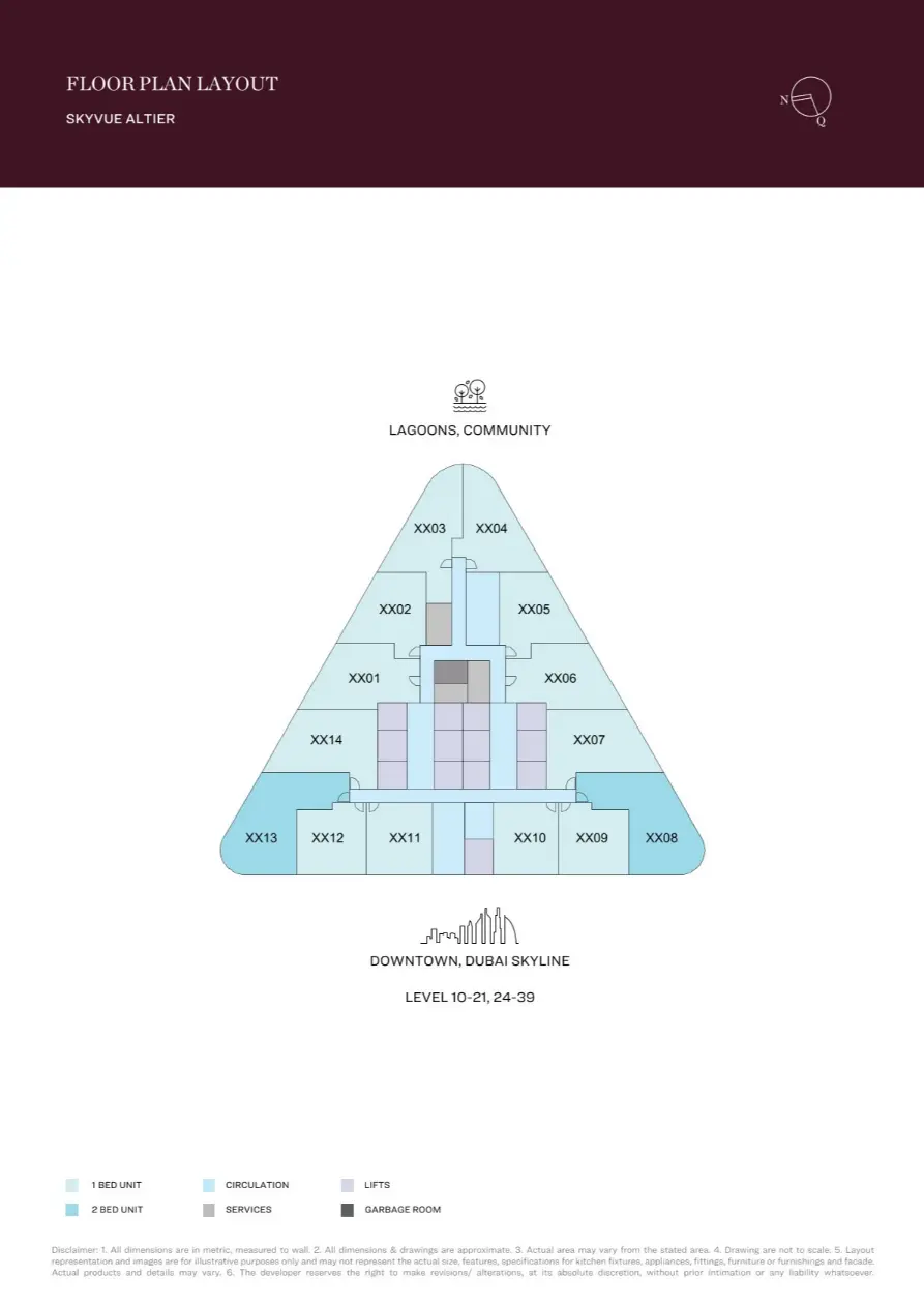 Project floor plans