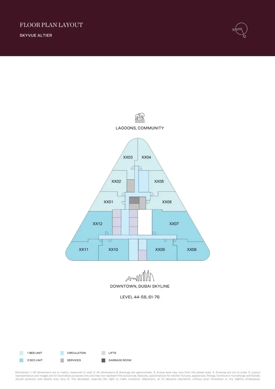 Project floor plans