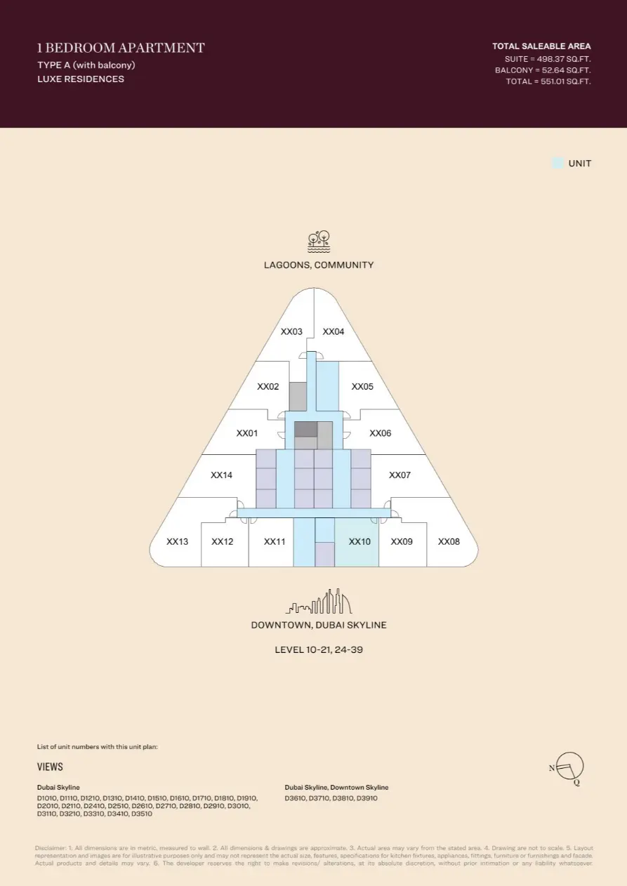 Project floor plans