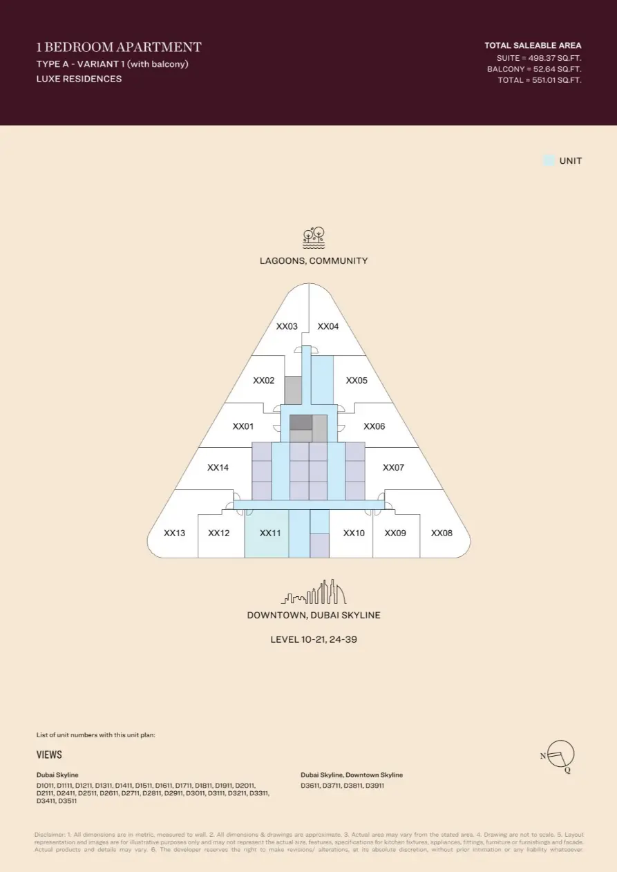 Project floor plans