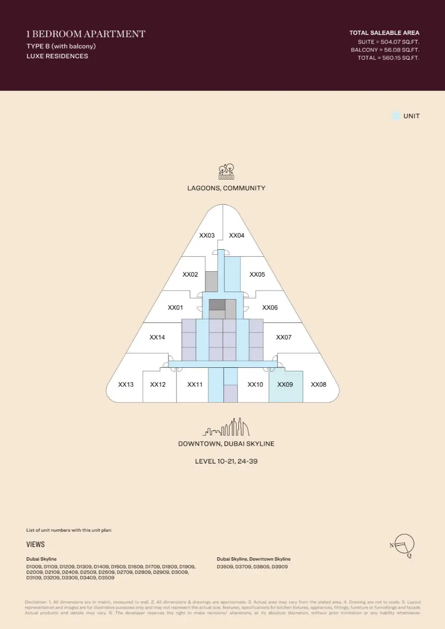 Project floor plans