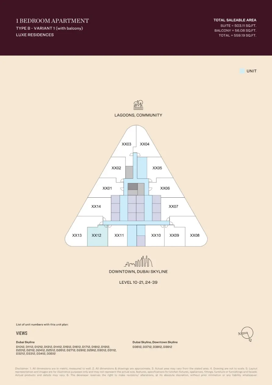 Project floor plans