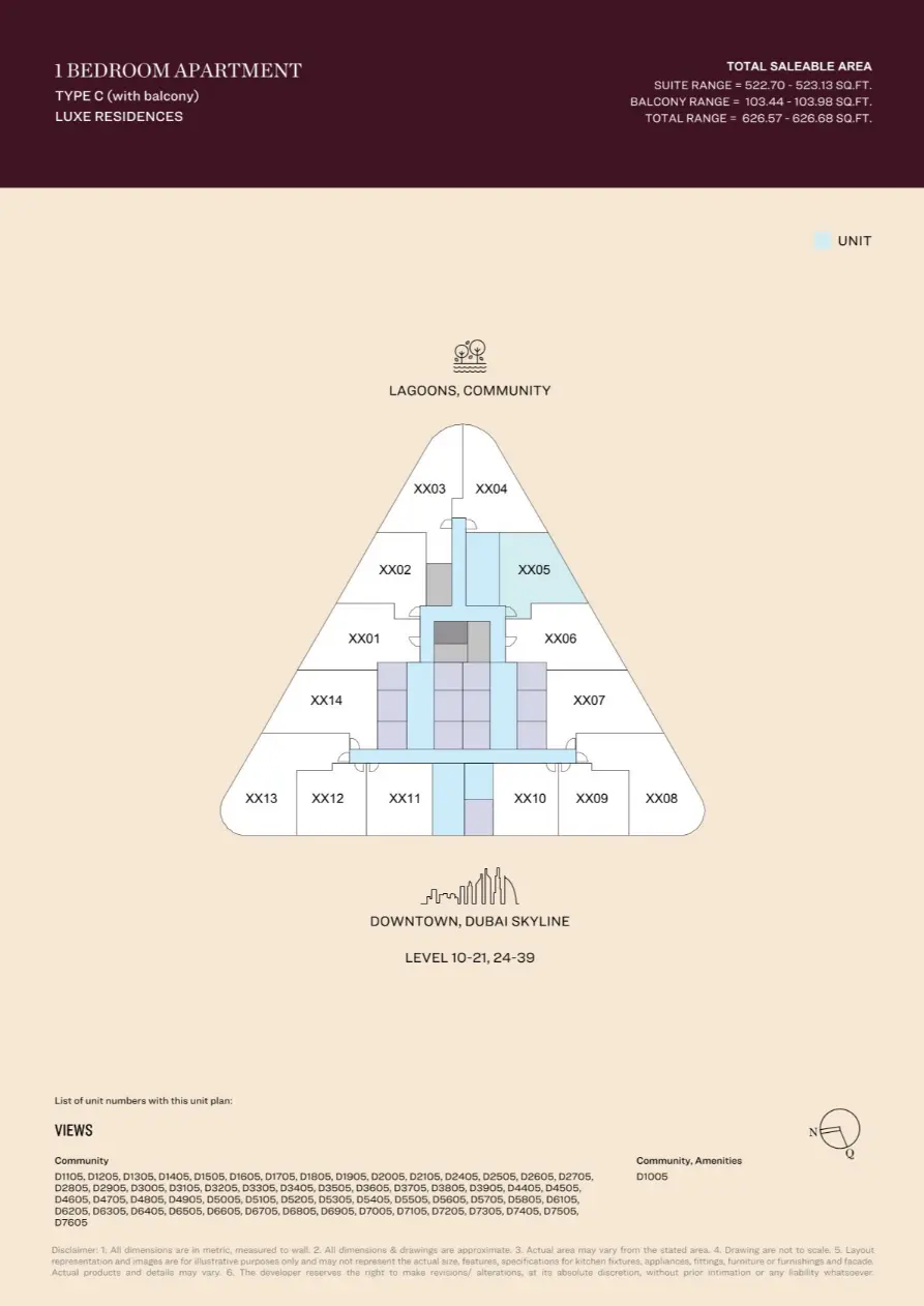 Project floor plans