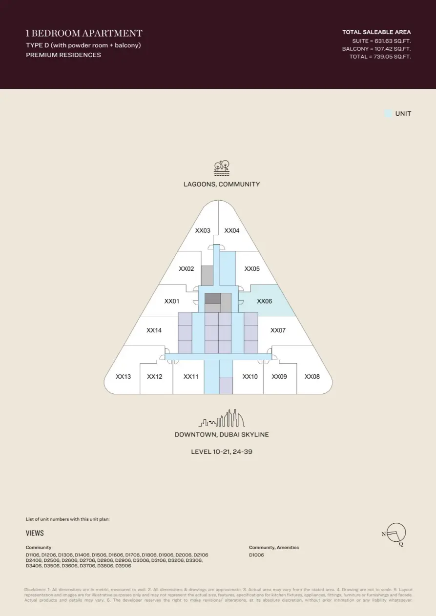 Project floor plans