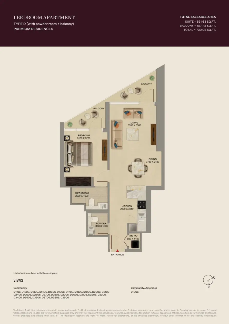 Project floor plans