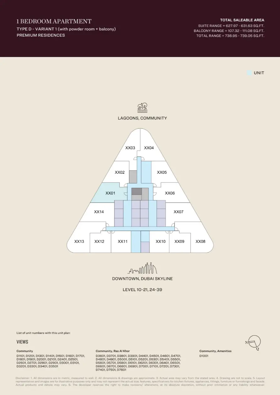 Project floor plans