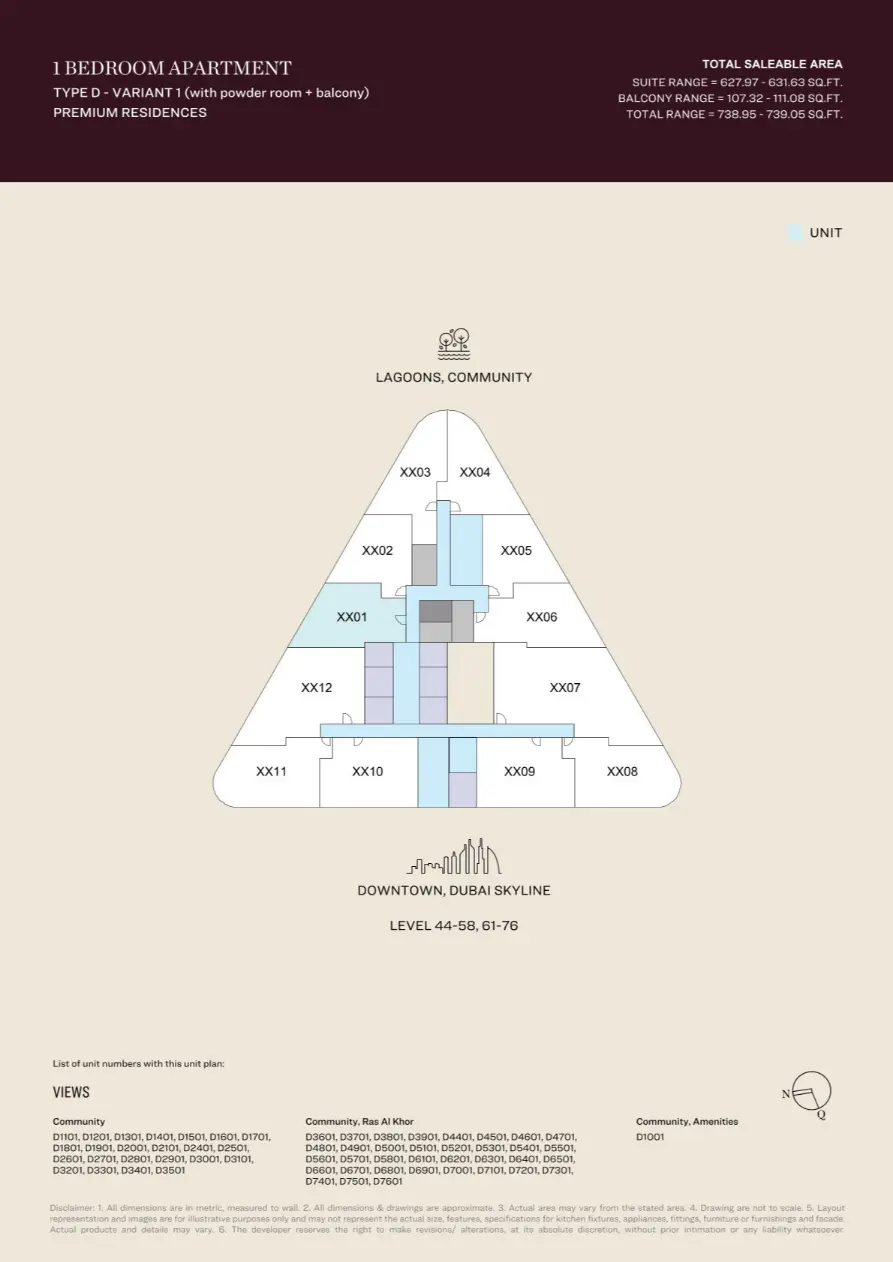 Project floor plans