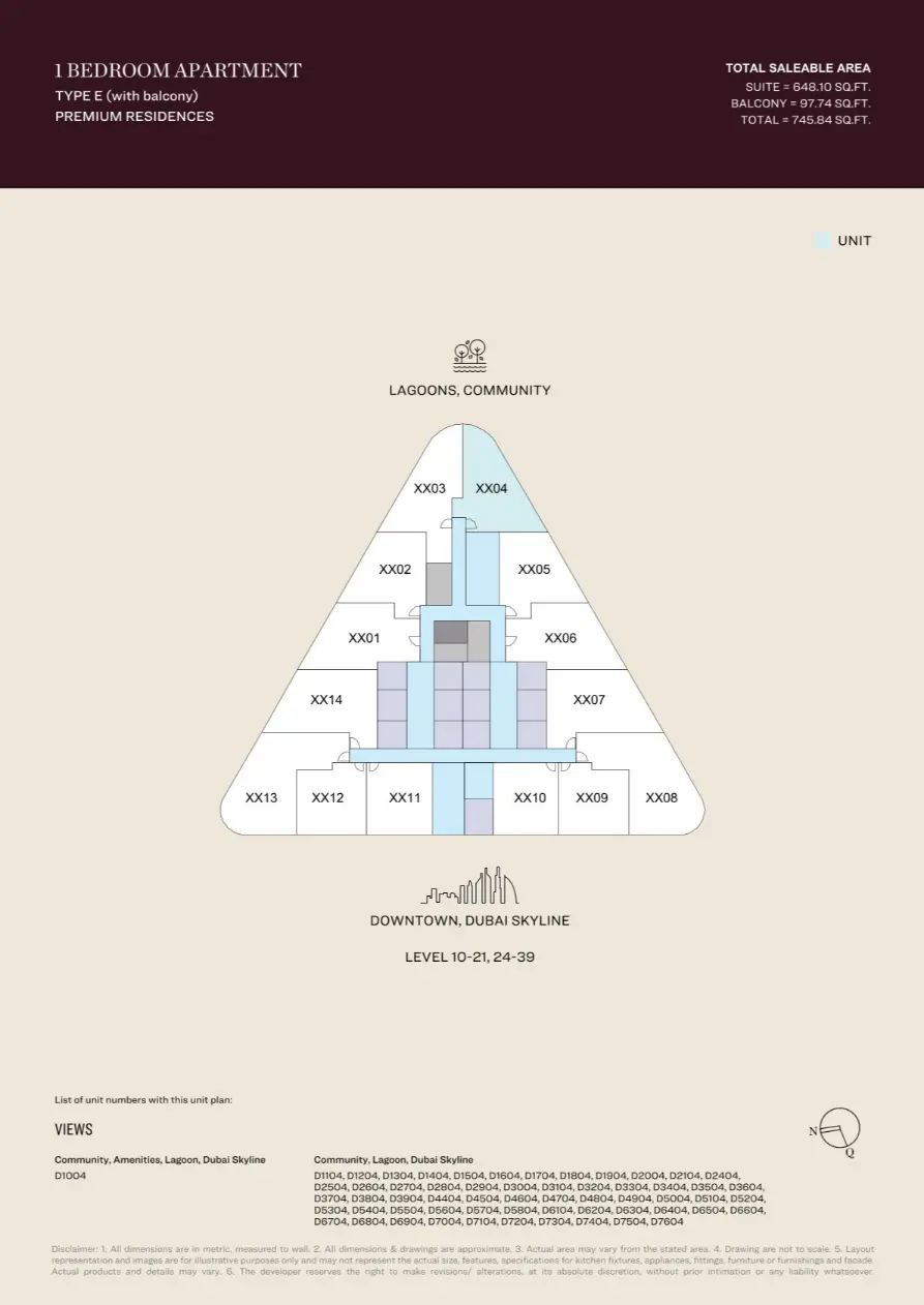 Project floor plans