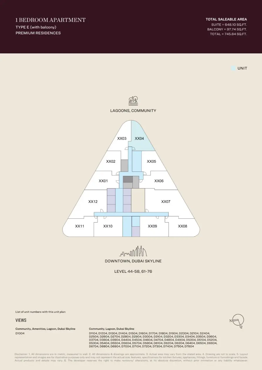 Project floor plans