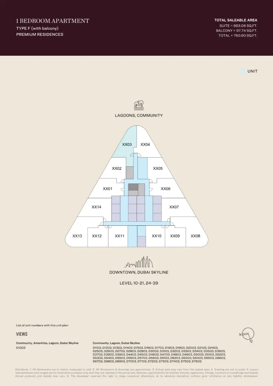 Project floor plans