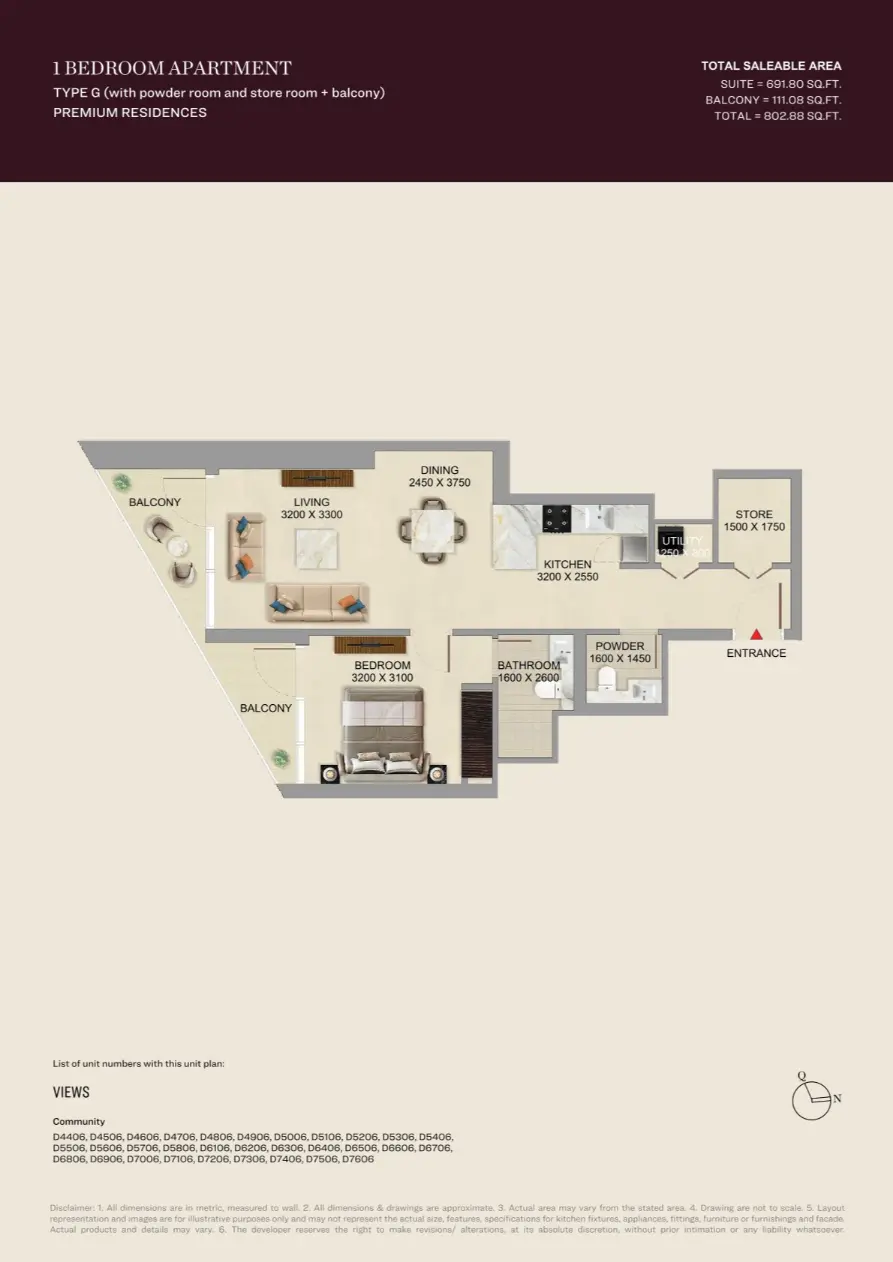Project floor plans