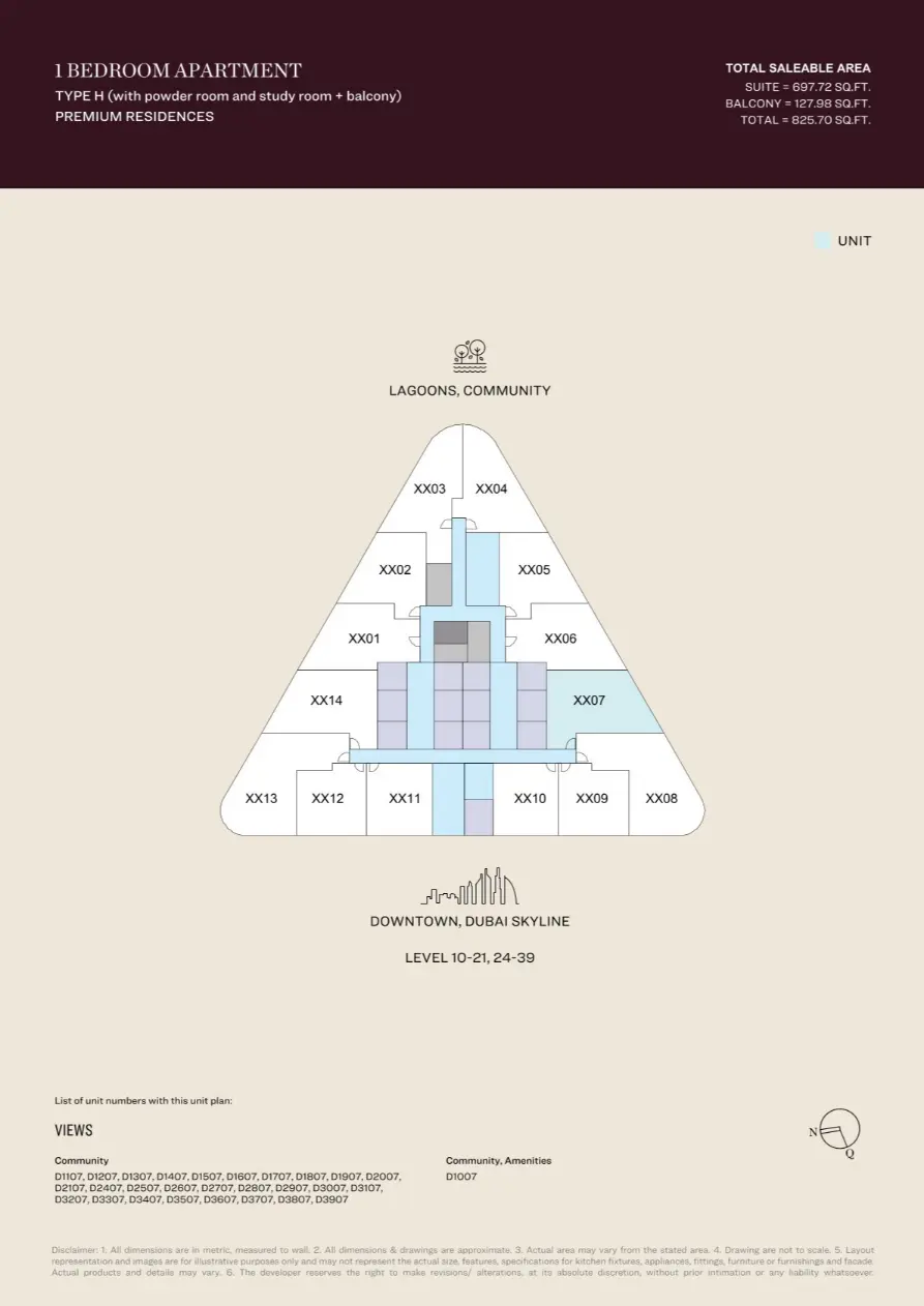 Project floor plans