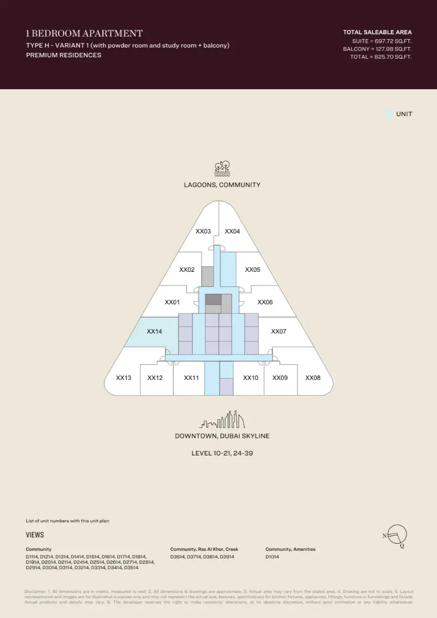 Project floor plans
