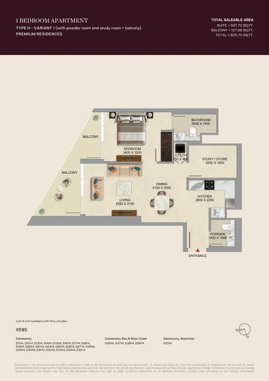 Project floor plans