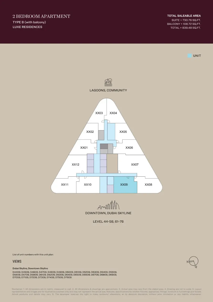 Project floor plans