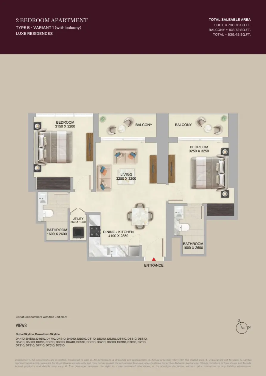 Project floor plans