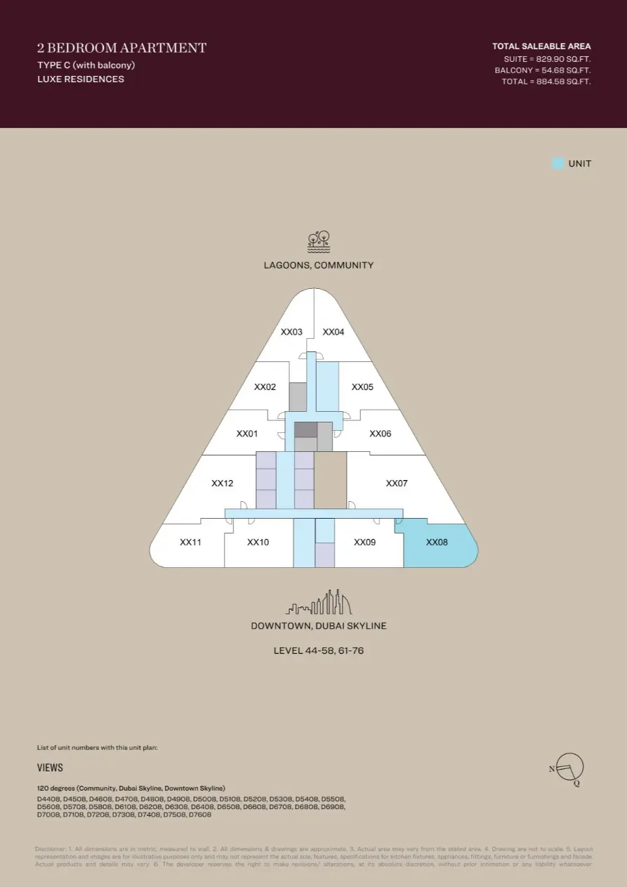 Project floor plans