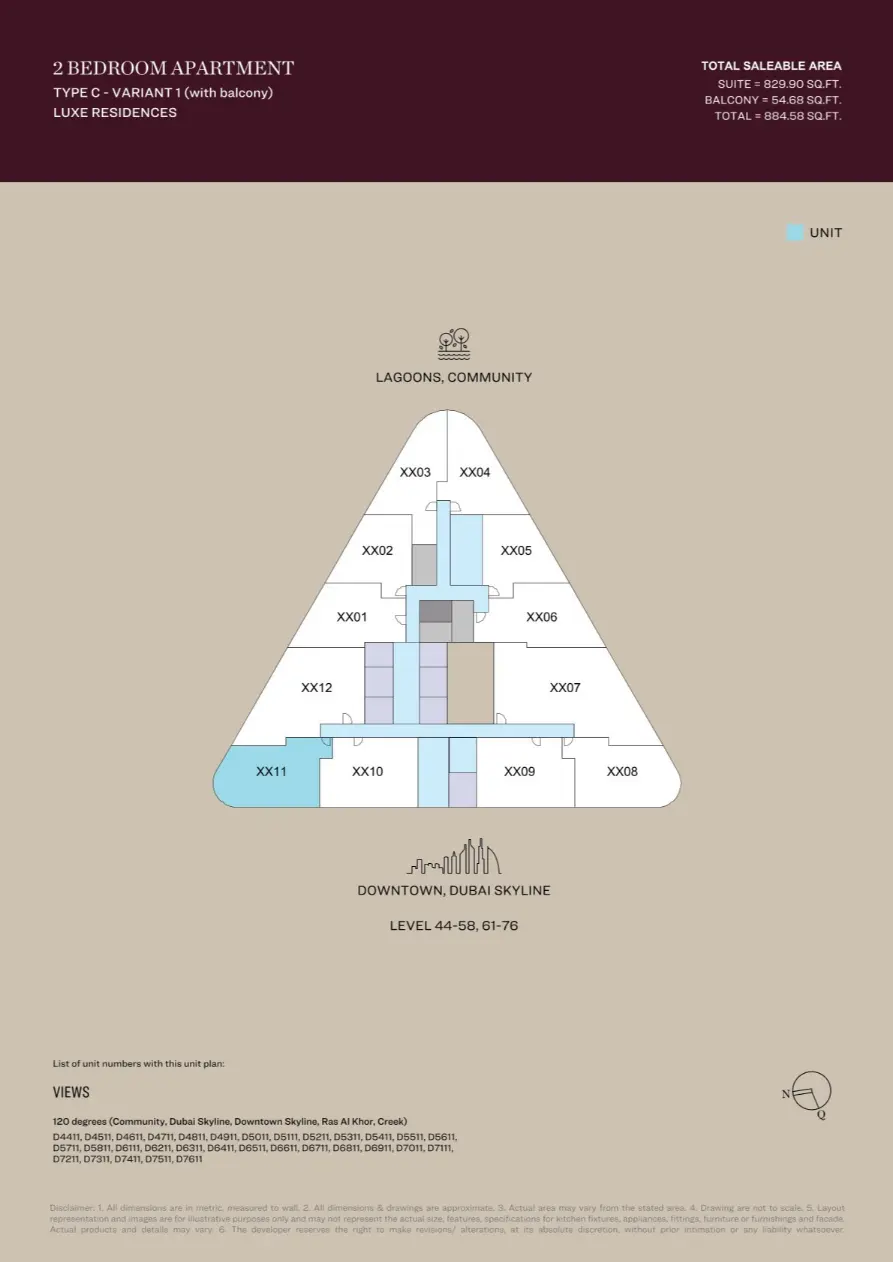 Project floor plans