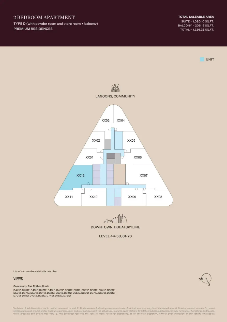 Project floor plans