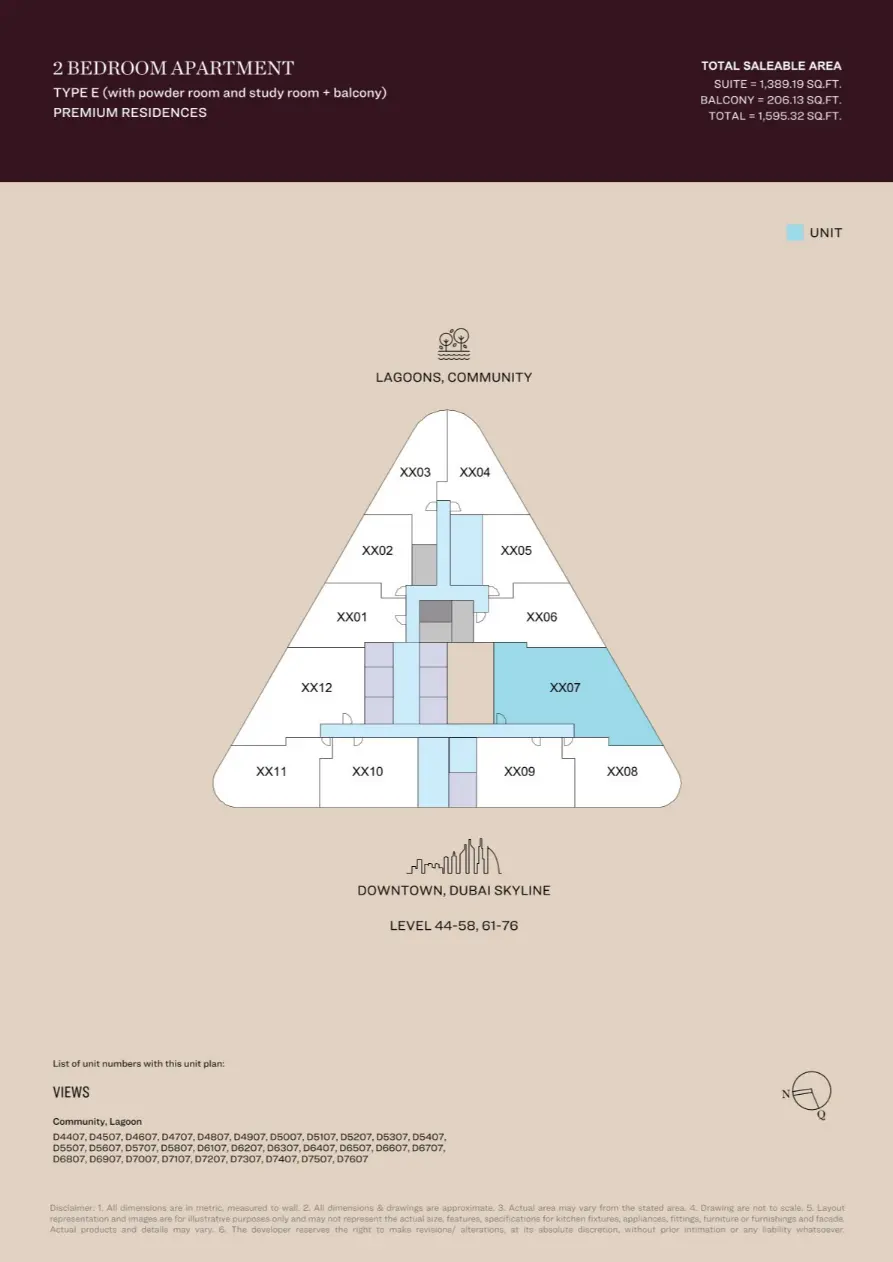 Project floor plans