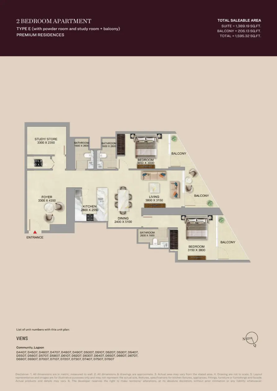 Project floor plans