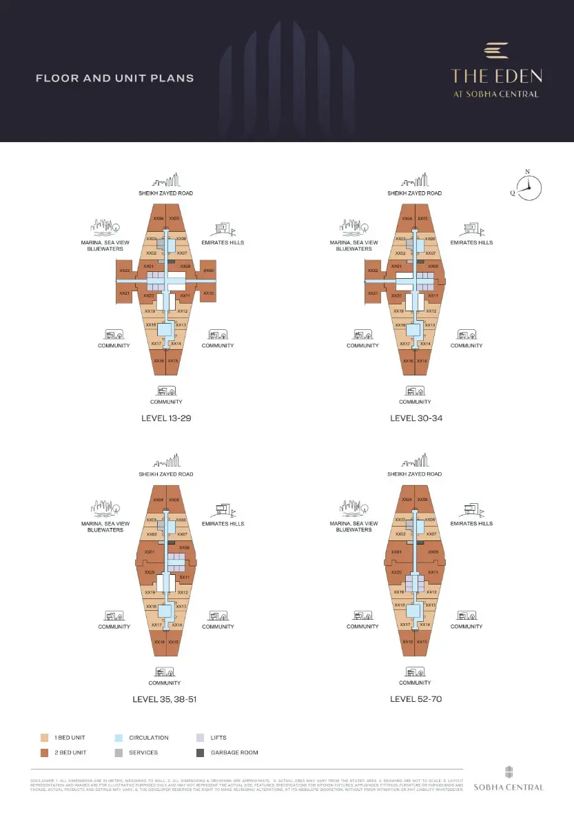 Project floor plans