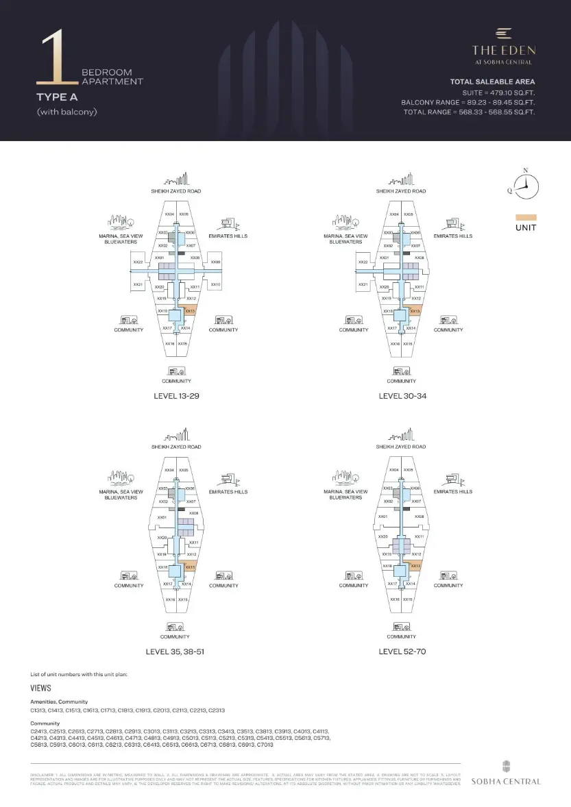 Project floor plans