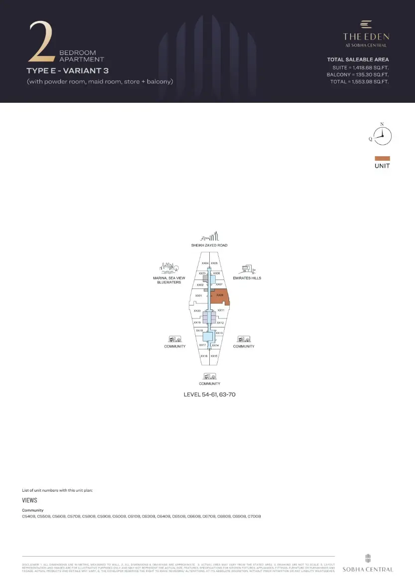 Project floor plans