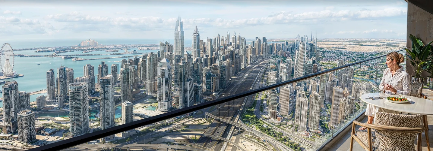 the Horizon at Sobha Central Dubai near Dubai Marina