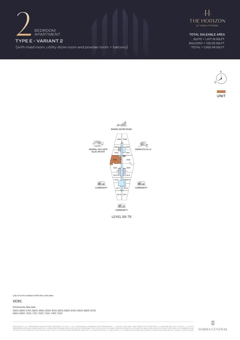 Project floor plans