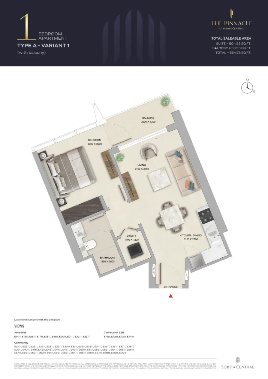 Project floor plans