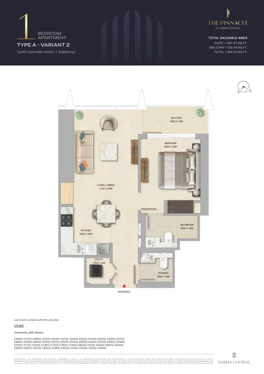 Project floor plans