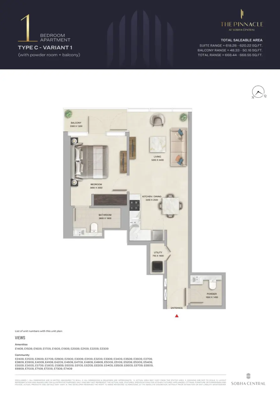 Project floor plans