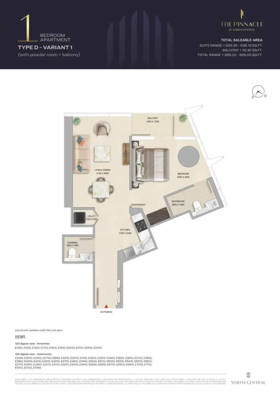 Project floor plans